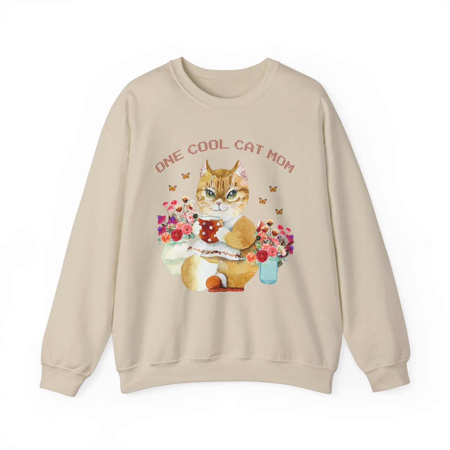 One Cool Cat Mom Sweatshirt