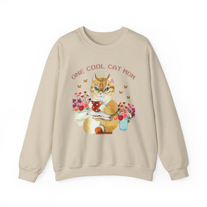 One Cool Cat Mom Sweatshirt