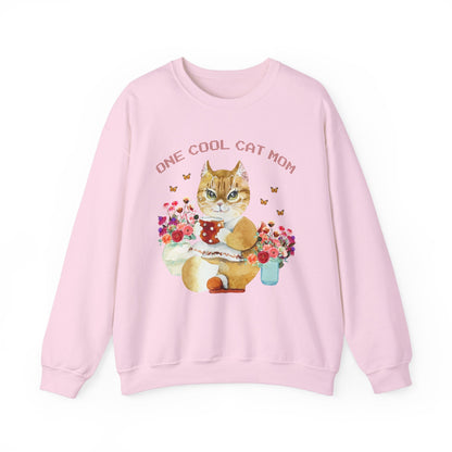 One Cool Cat Mom Sweatshirt