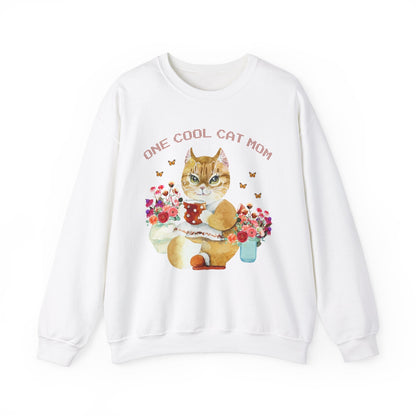 One Cool Cat Mom Sweatshirt