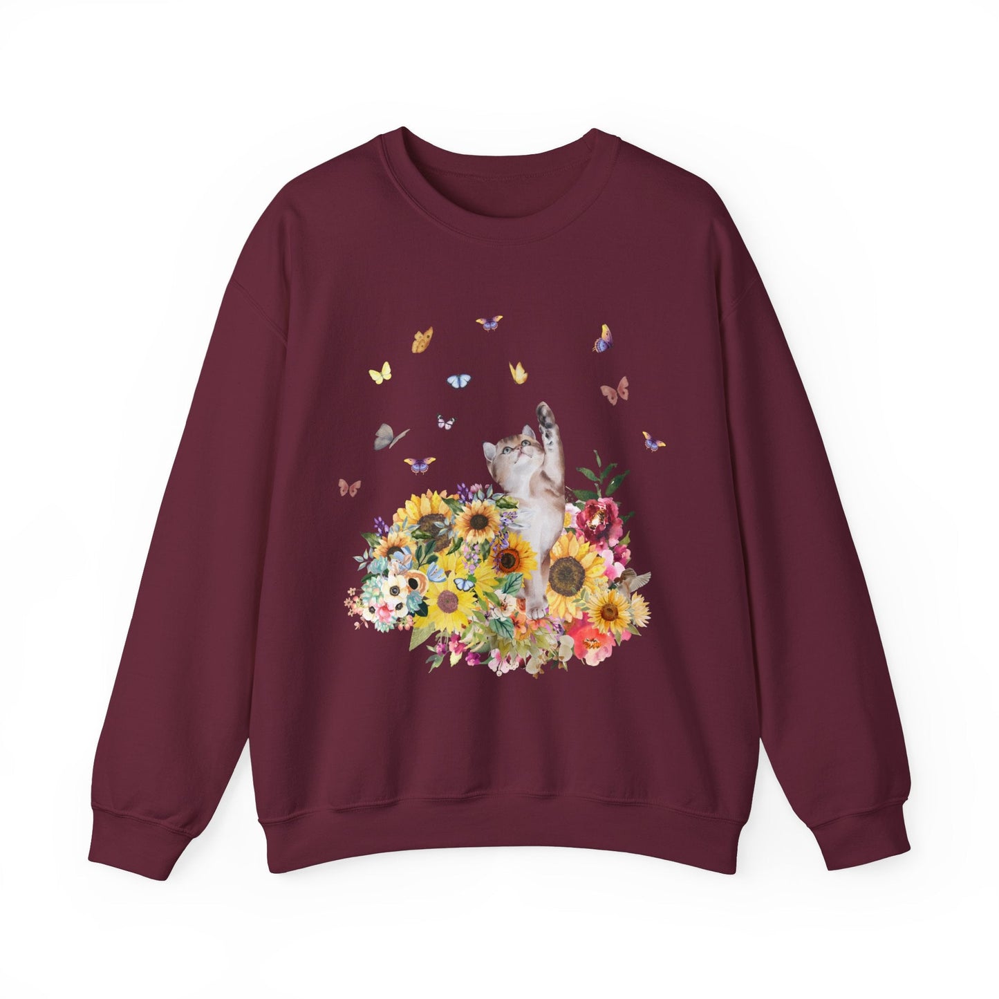 Cat Sweatshirt for Fall: 90's Throwback