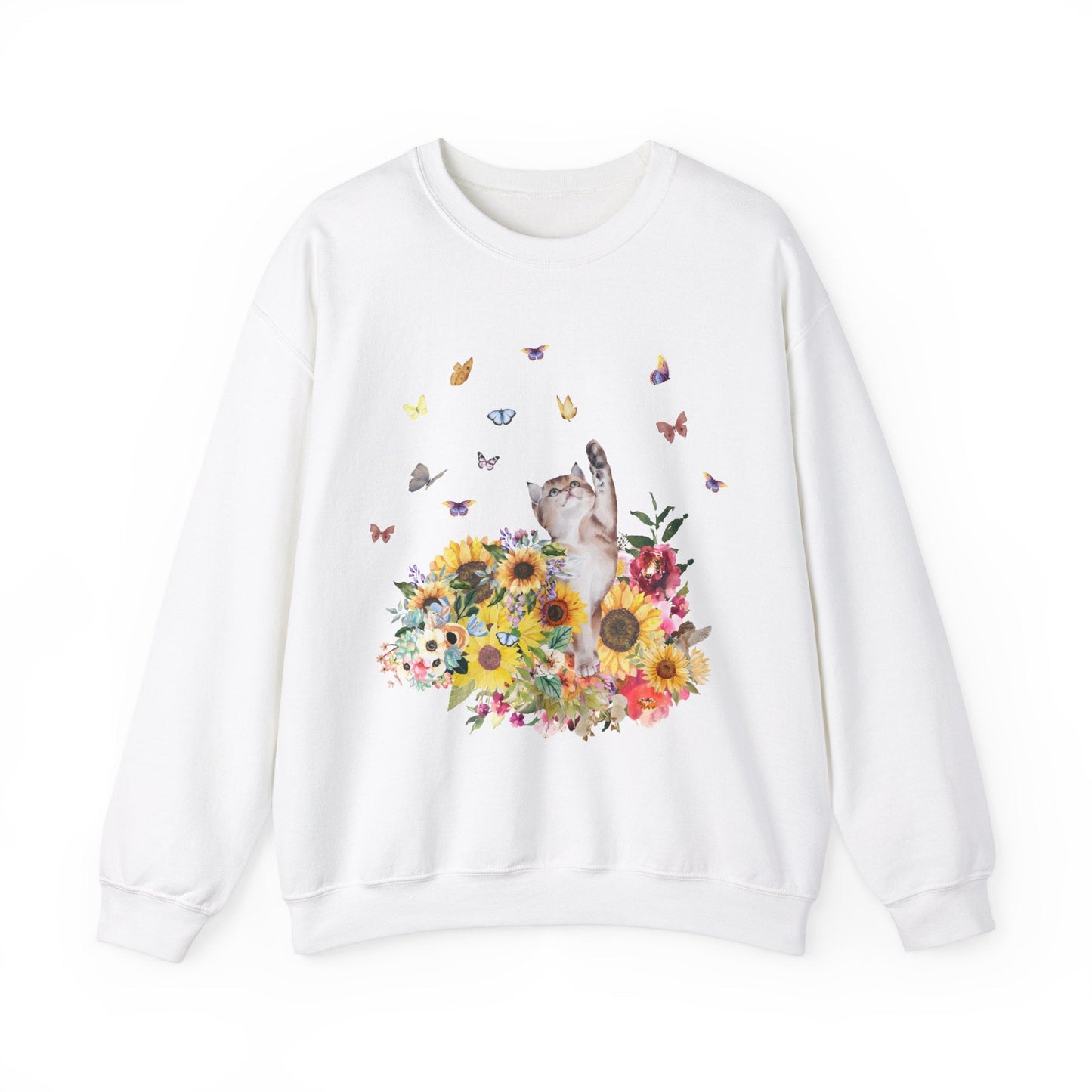 Cat Sweatshirt for Fall: 90's Throwback