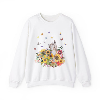 Cat Sweatshirt for Fall: 90's Throwback