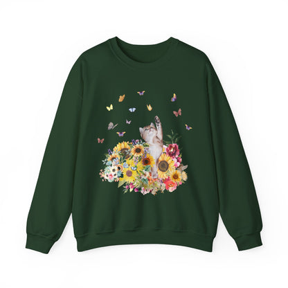Cat Sweatshirt for Fall: 90's Throwback