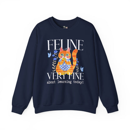 Cat Teacher Sweatshirt