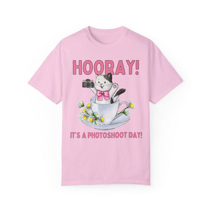 Cat Tee: It's a Photoshoot Day!