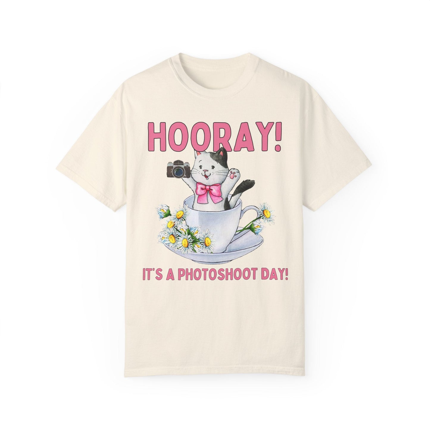 Cat Tee: It's a Photoshoot Day!