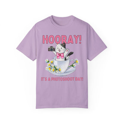 Cat Tee: It's a Photoshoot Day!