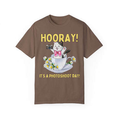 Cat Tee: It's a Photoshoot Day!