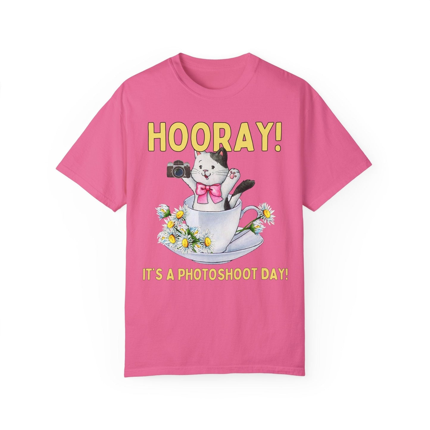 Cat Tee: It's a Photoshoot Day!