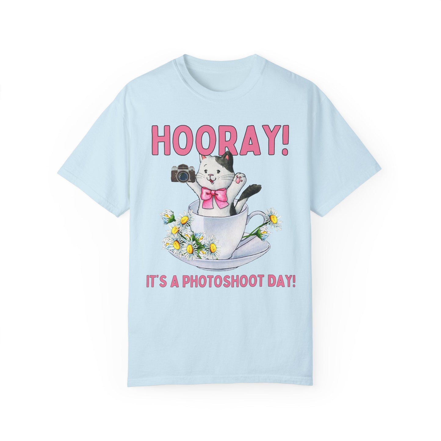 Cat Tee: It's a Photoshoot Day!