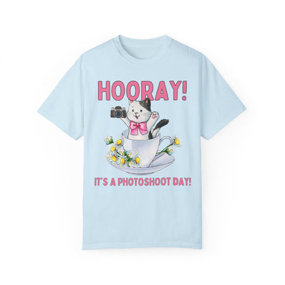 Cat Tee: It's a Photoshoot Day!