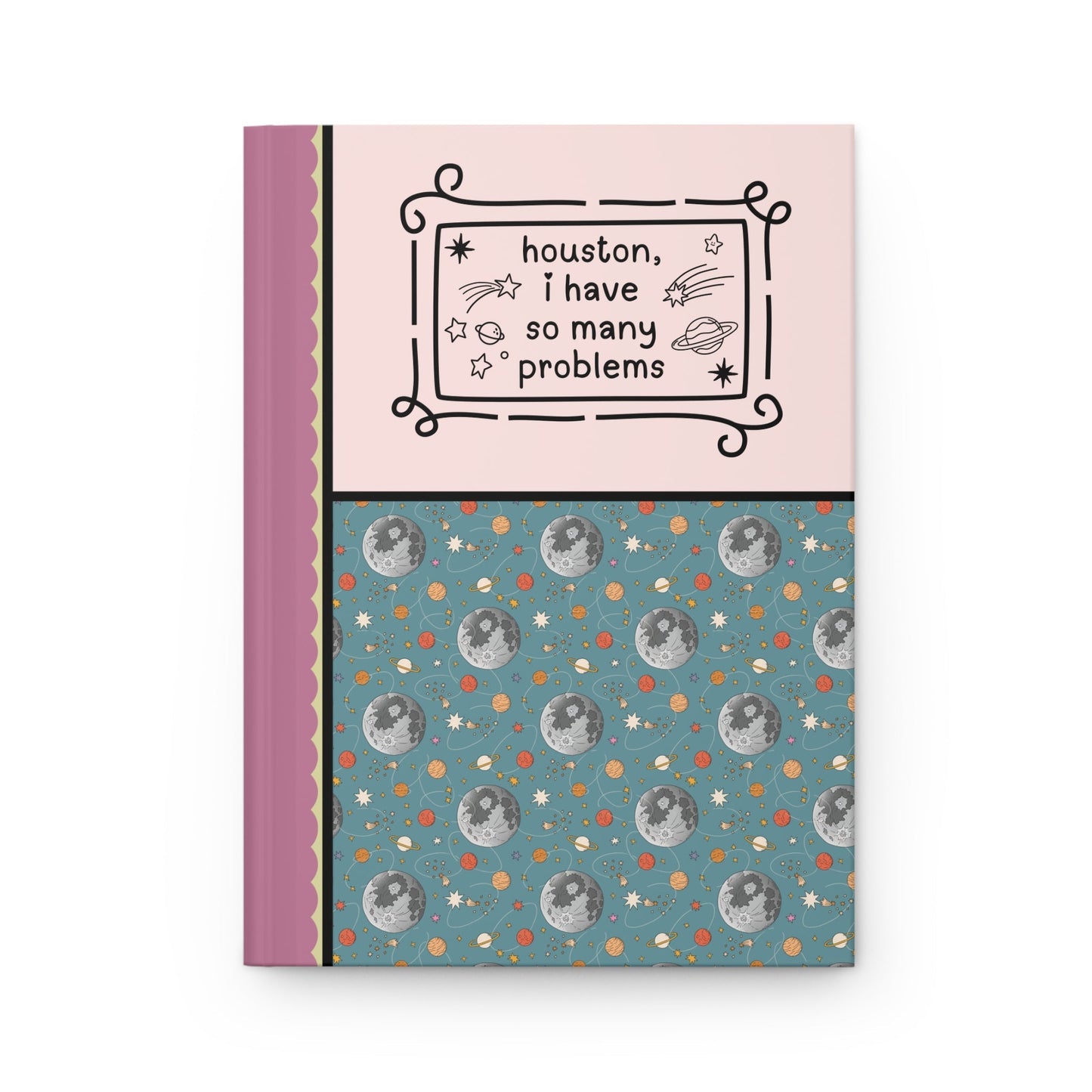 Celestial Notebook with Funny Saying