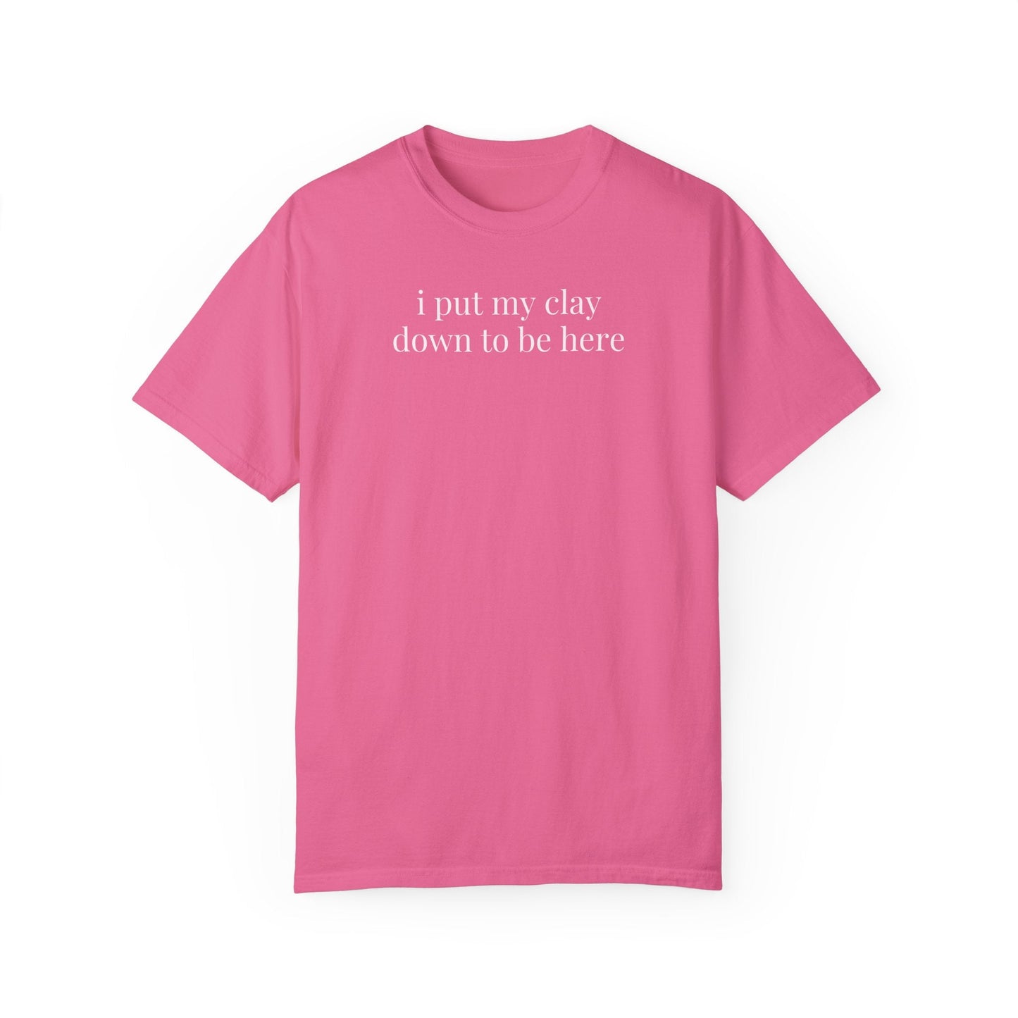 Simple Ceramic Artist Tee Shirt