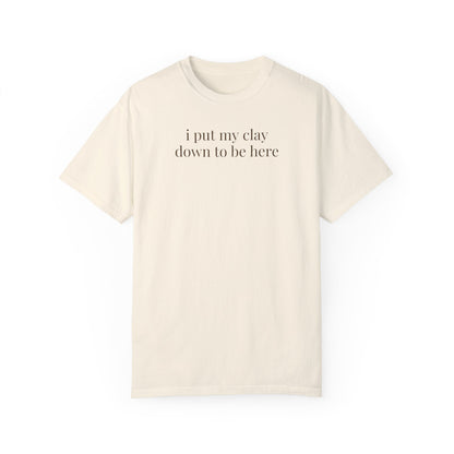 Simple Ceramic Artist Tee Shirt