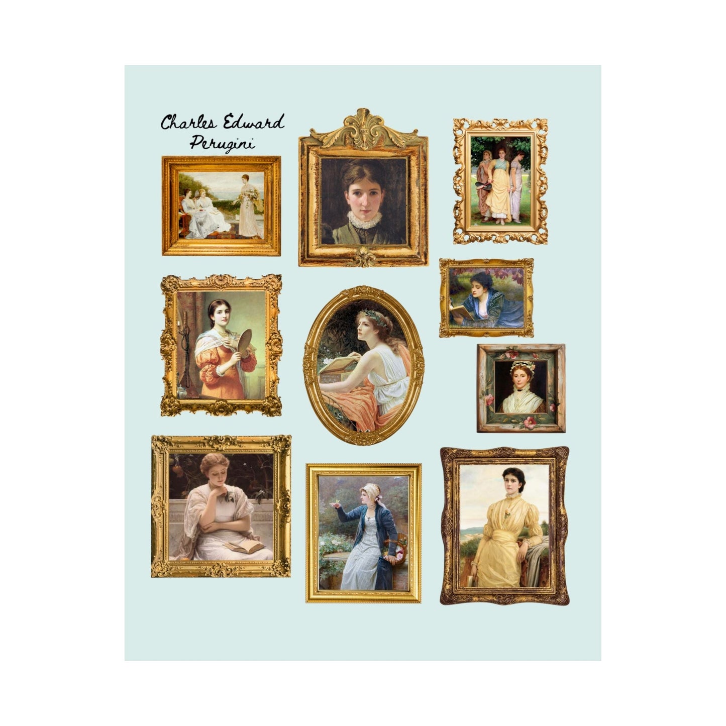 Charles Edward Perugini Poster