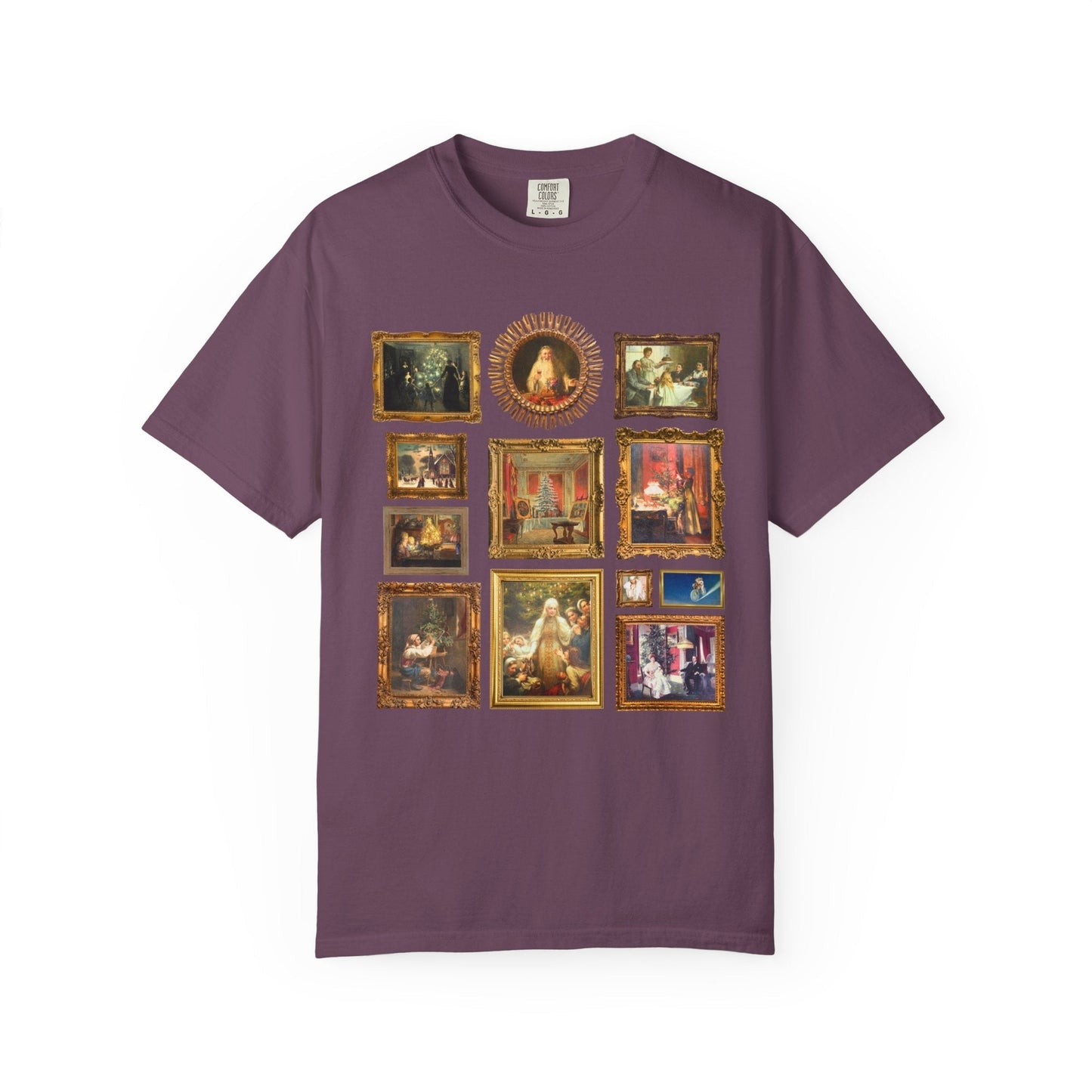 Christmas Art History Tee Shirt