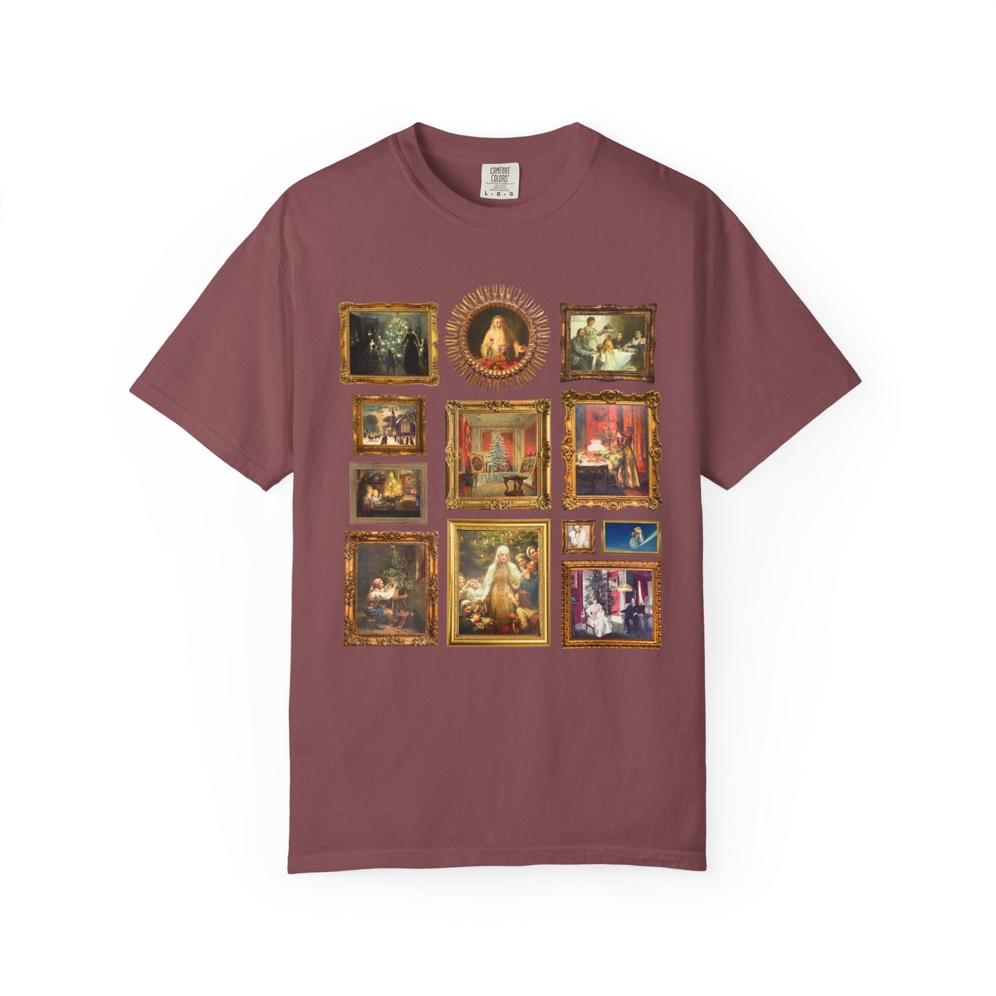 Christmas Art History Tee Shirt