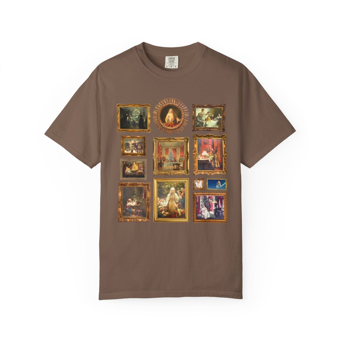 Christmas Art History Tee Shirt