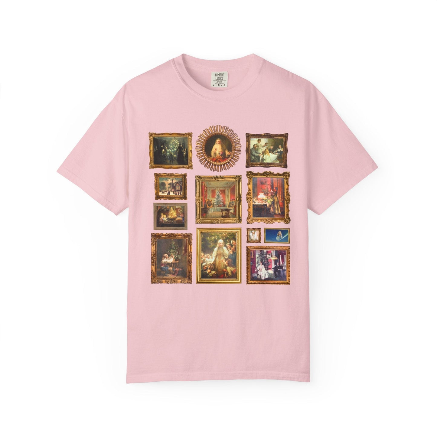 Christmas Art History Tee Shirt