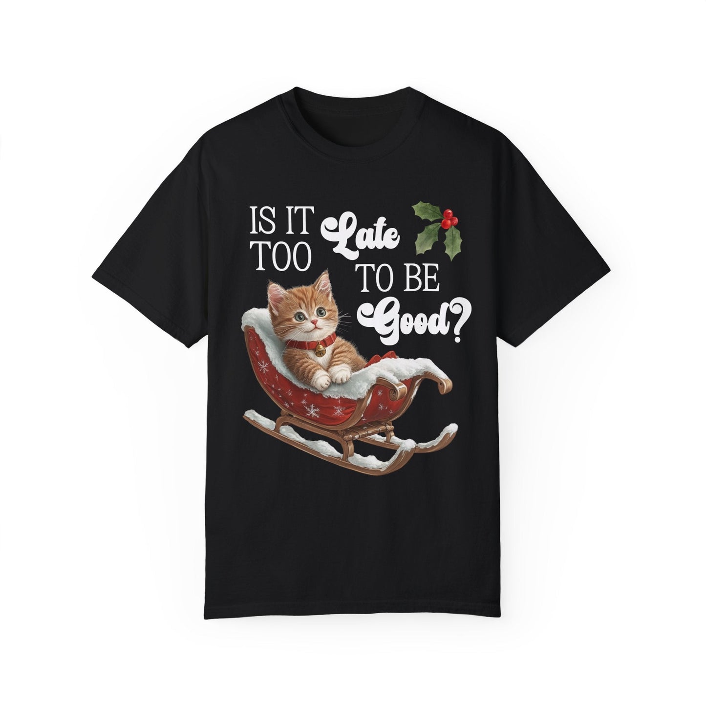 Christmas Cat Lover Tee