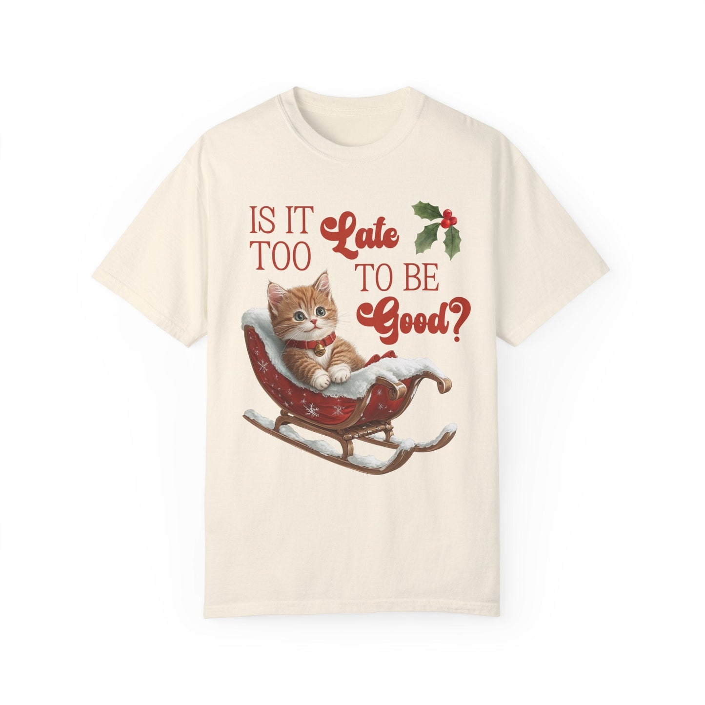 Christmas Cat Lover Tee