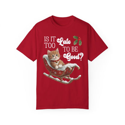 Christmas Cat Lover Tee