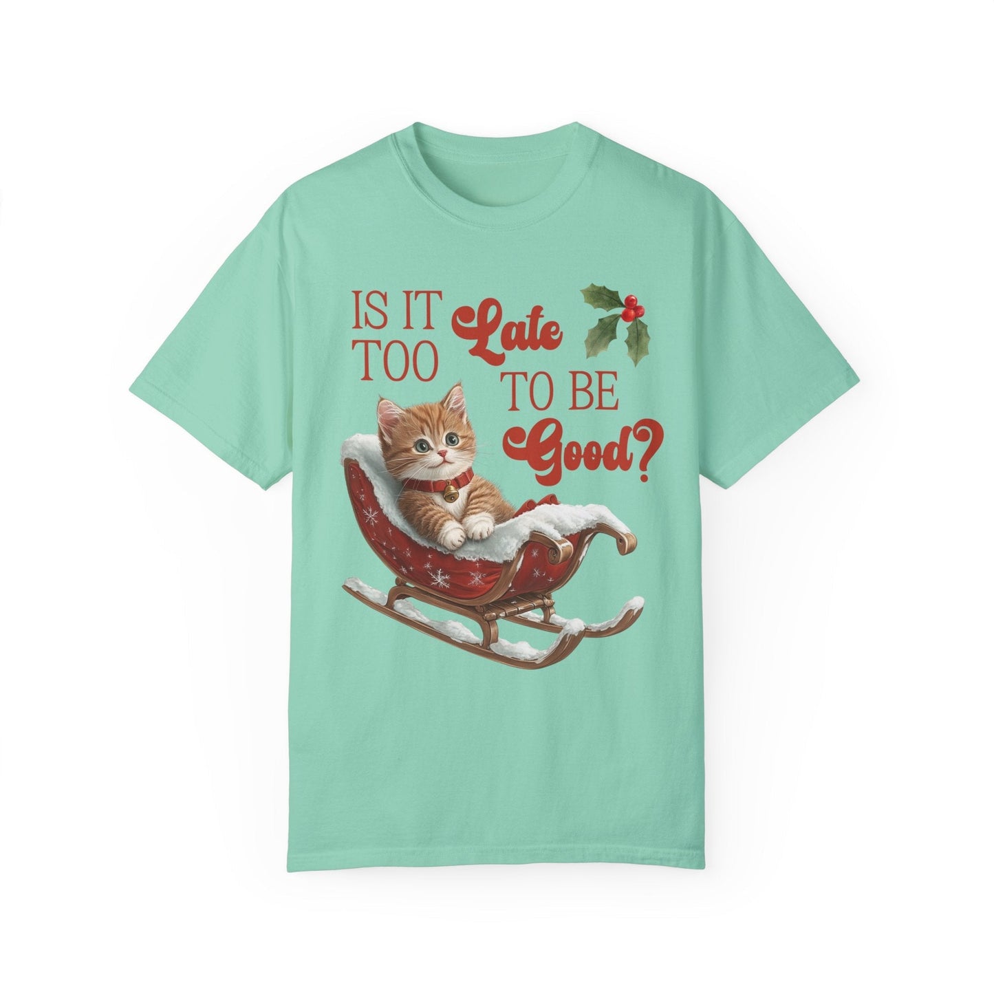 Christmas Cat Lover Tee