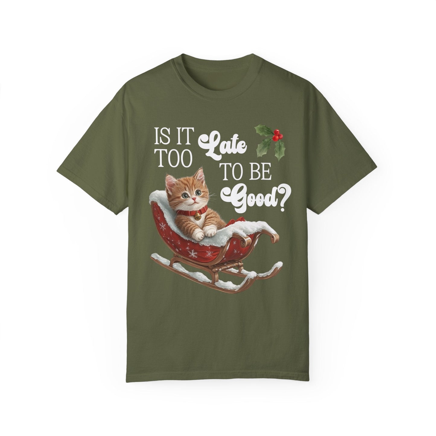 Christmas Cat Lover Tee