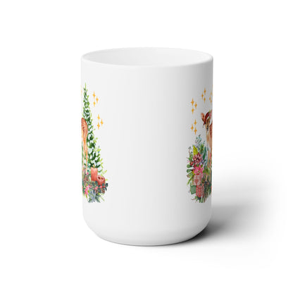 Christmas Deer Coffee Mug