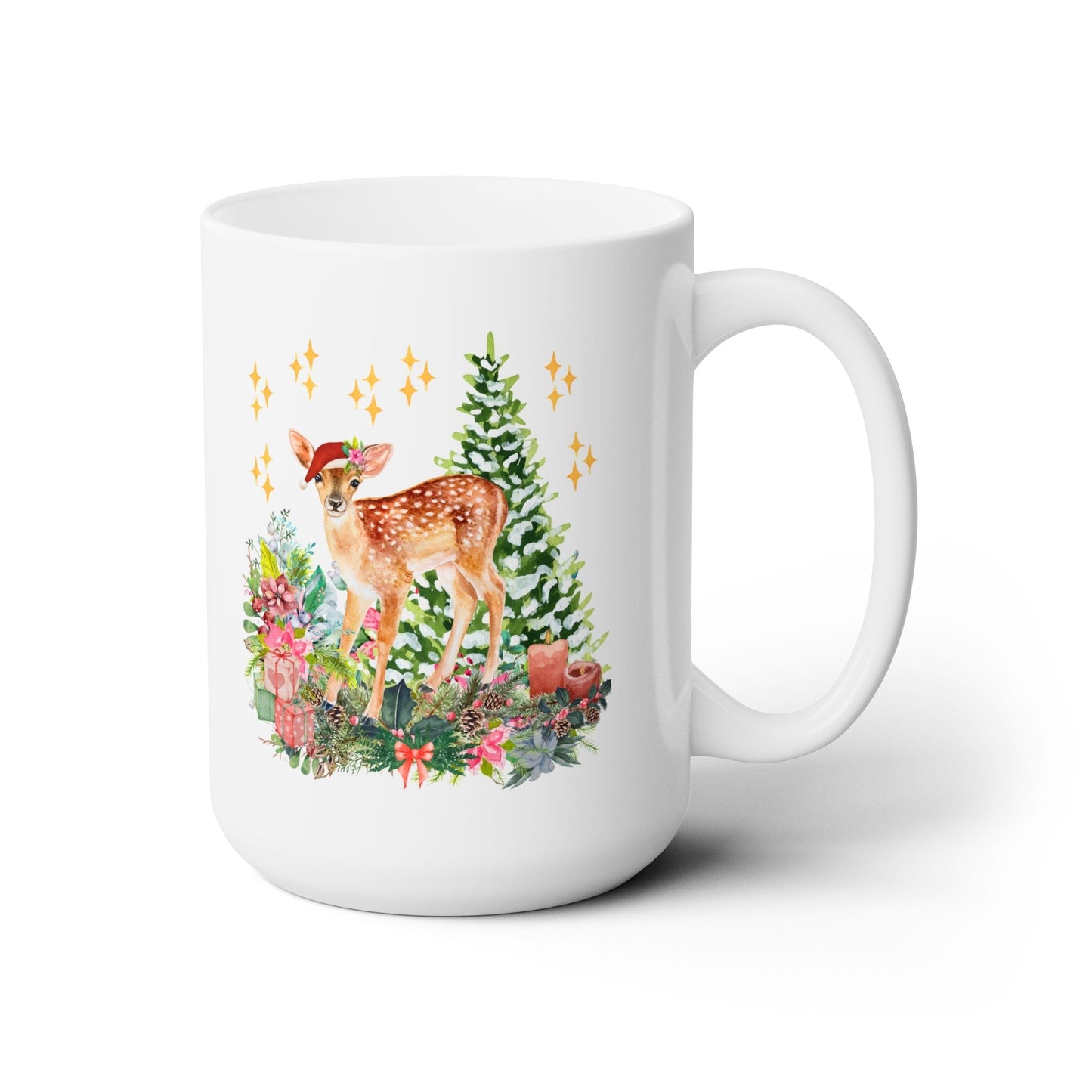 Christmas Deer Coffee Mug