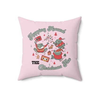 Christmas Frog Pillow
