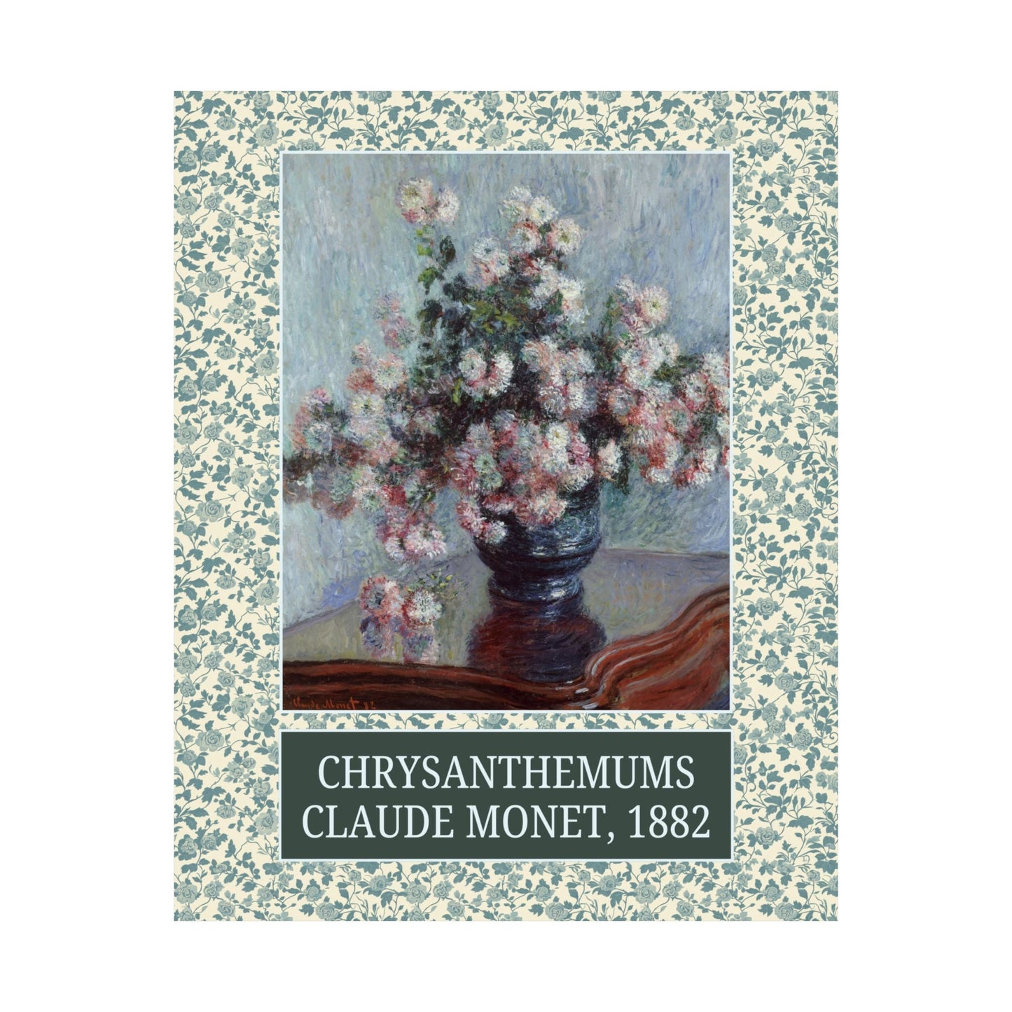 Chrysanthemums by Claude Monet