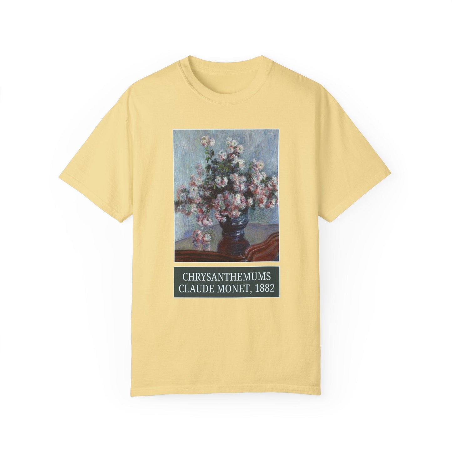 Chrysanthemums by Claude Monet: Tee Shirt