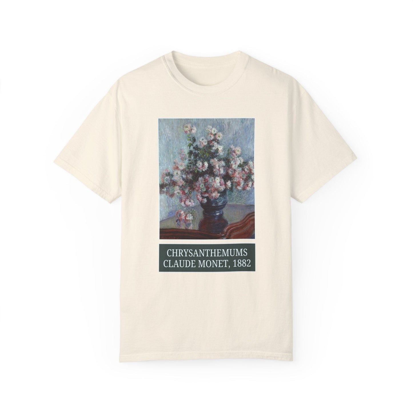 Chrysanthemums by Claude Monet: Tee Shirt