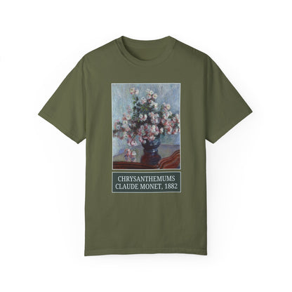 Chrysanthemums by Claude Monet: Tee Shirt