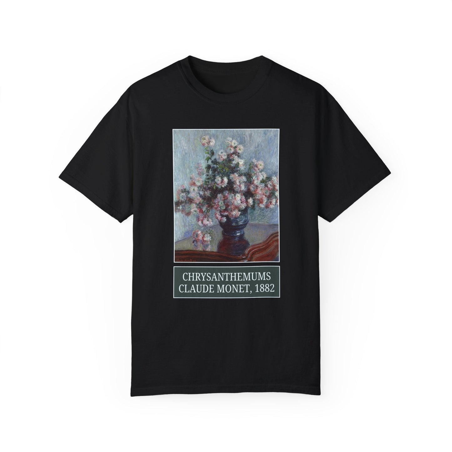 Chrysanthemums by Claude Monet: Tee Shirt