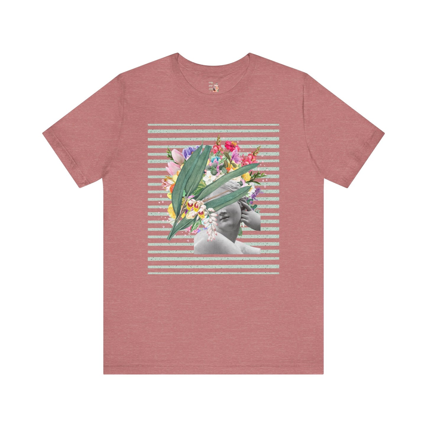 Classic Statue Art Collage Tee
