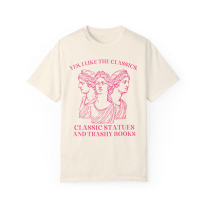 Classic Statues, Trashy Books Tee