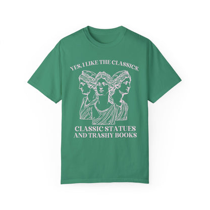 Classic Statues, Trashy Books Tee