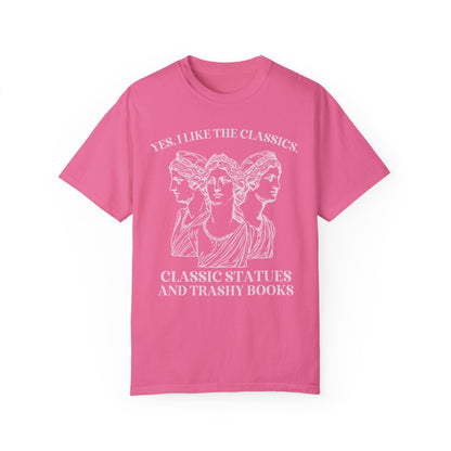 Classic Statues, Trashy Books Tee