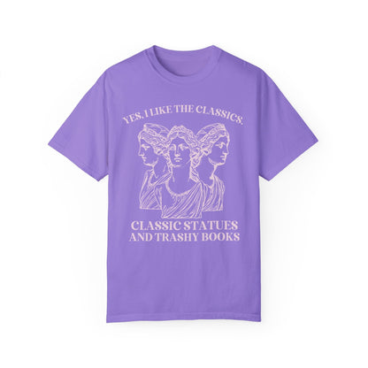 Classic Statues, Trashy Books Tee
