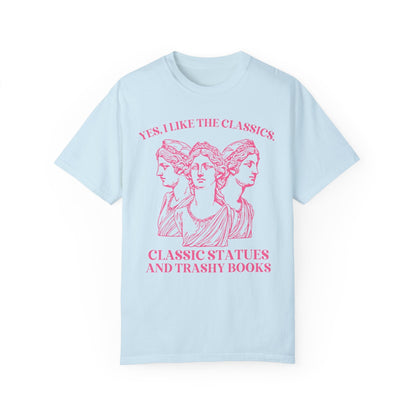 Classic Statues, Trashy Books Tee