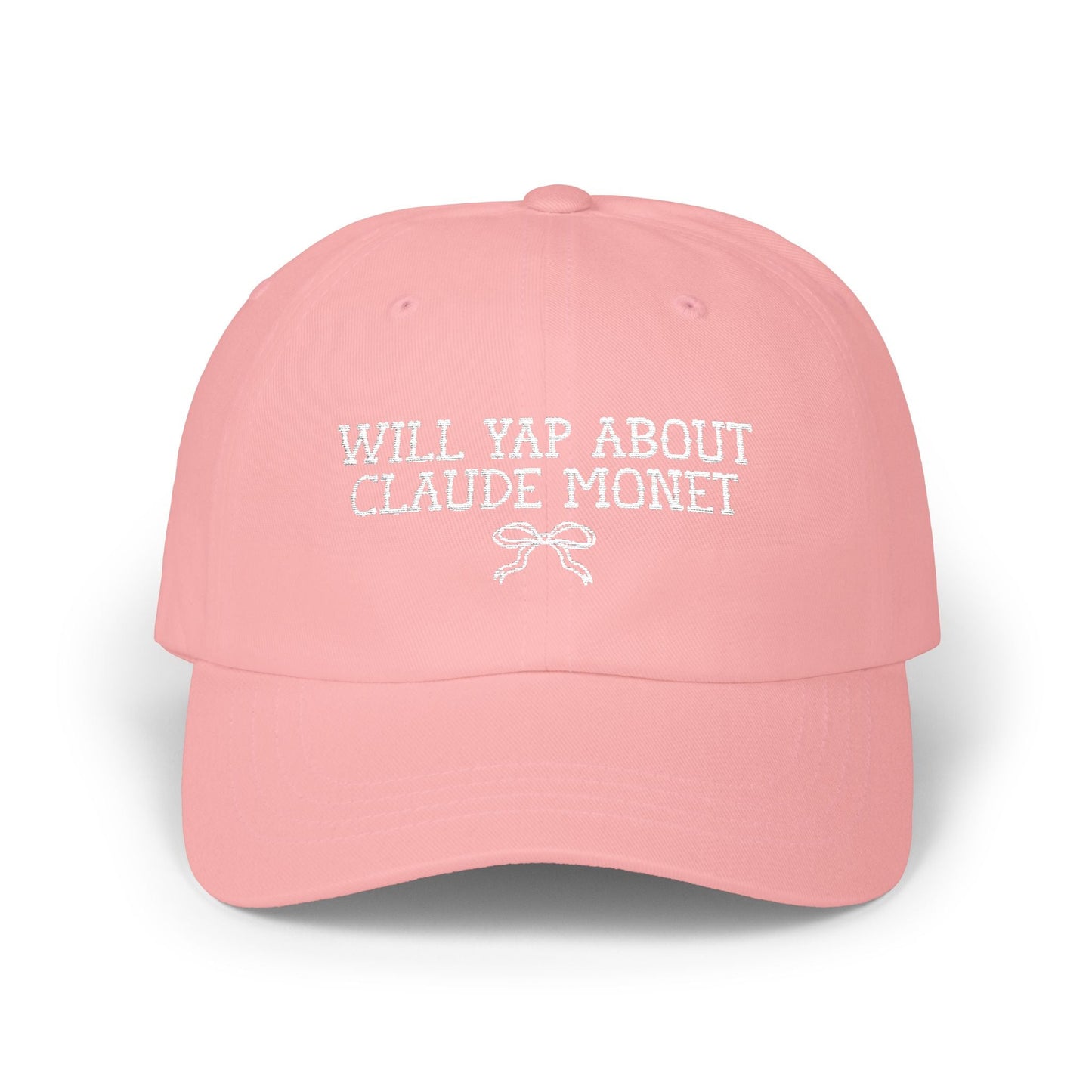 Claude Monet Art History Hat for Art Historian