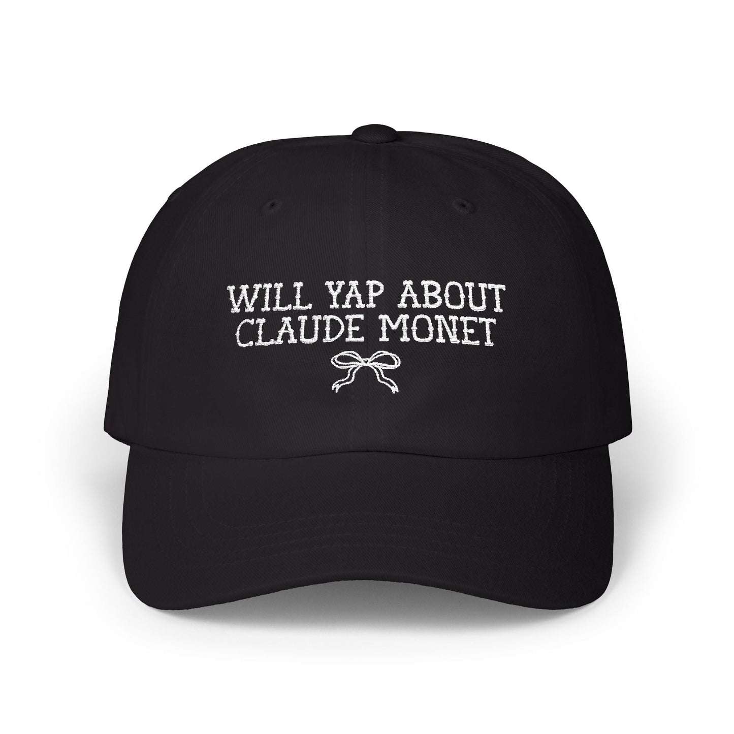 Claude Monet Art History Hat for Art Historian