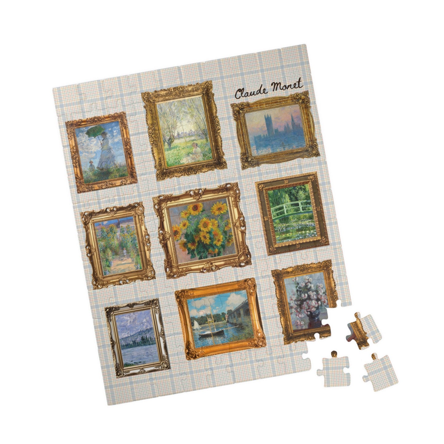 Claude Monet Paintings Puzzle
