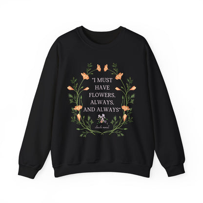 Claude Monet Quote Sweatshirt