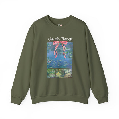 Claude Monet Water Lillies Sweatshirt