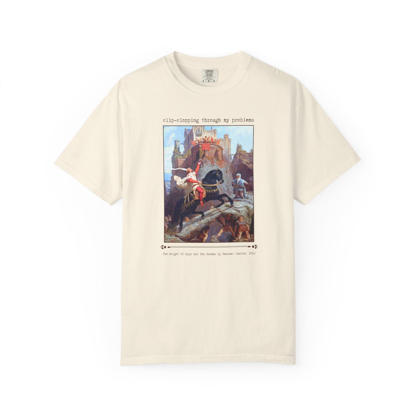Clip-Clopping Through My Problems Tee