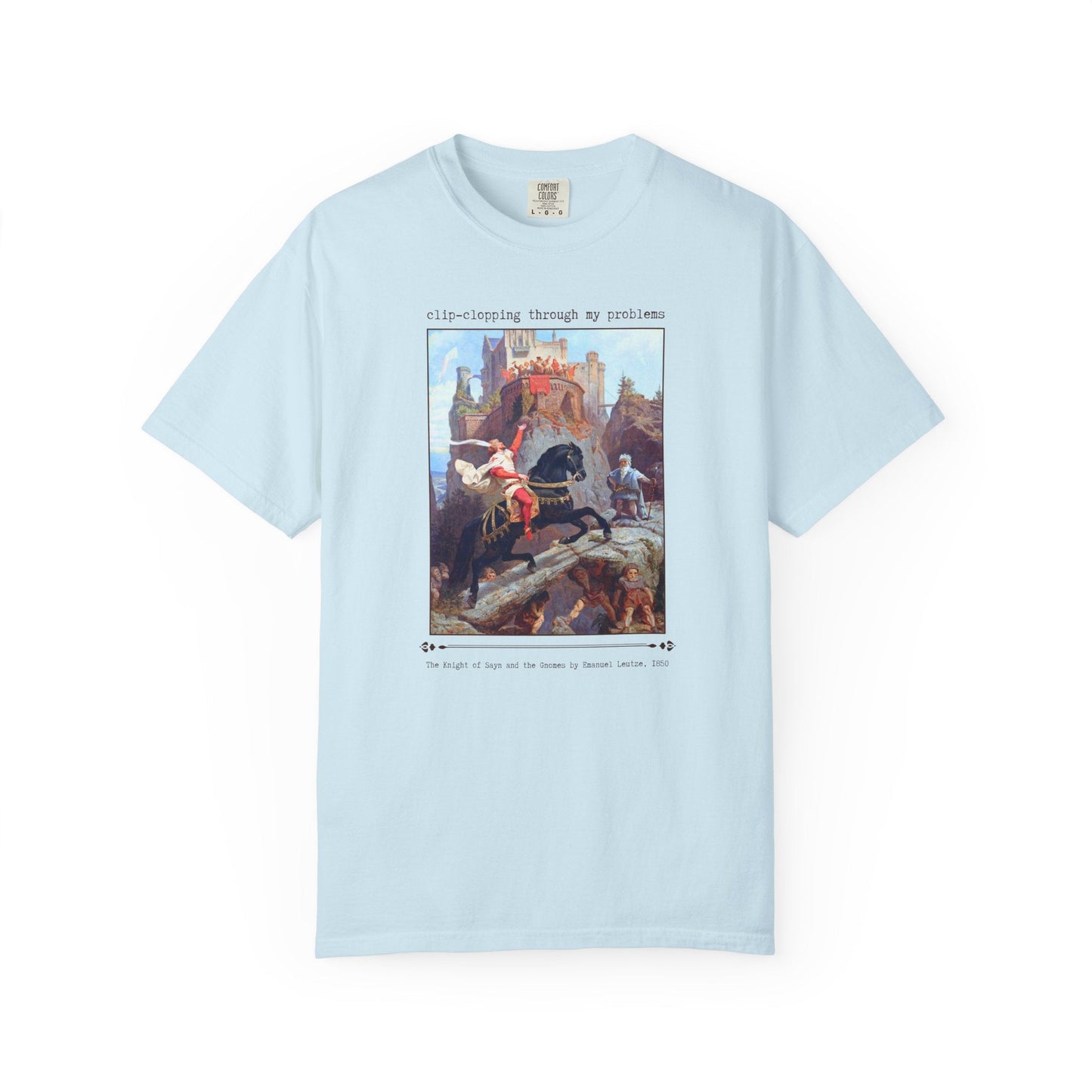 Clip-Clopping Through My Problems Tee
